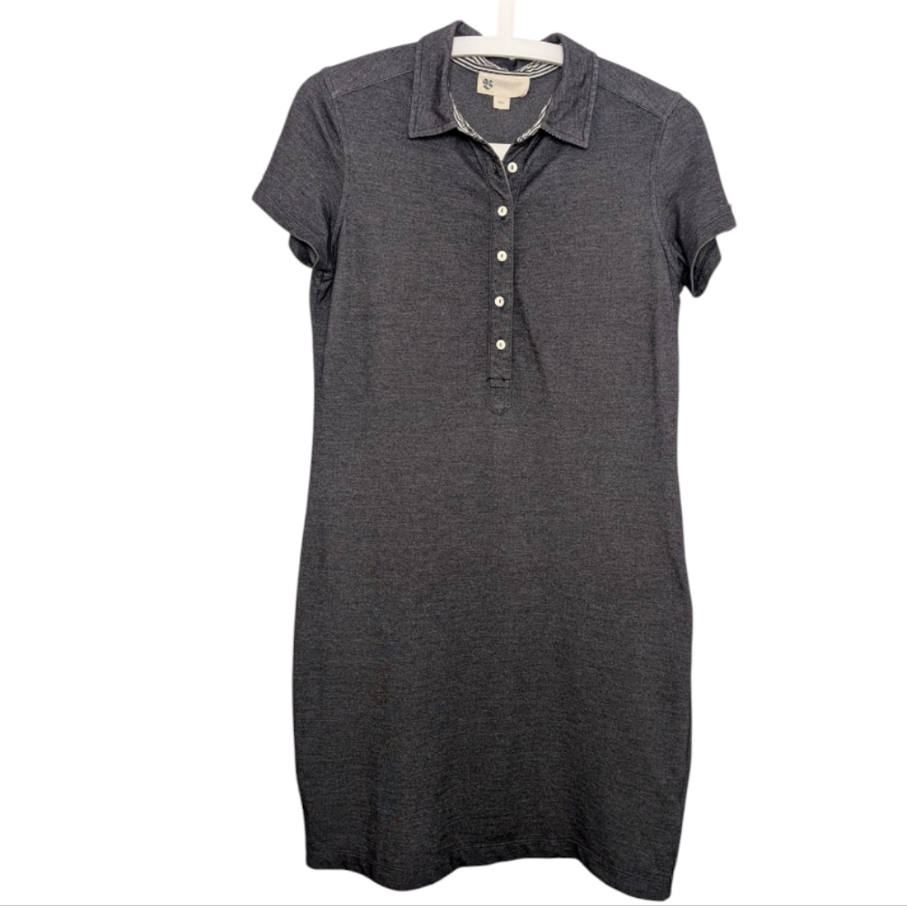 The Bay Vintage Gray Polo Dress Size Medium